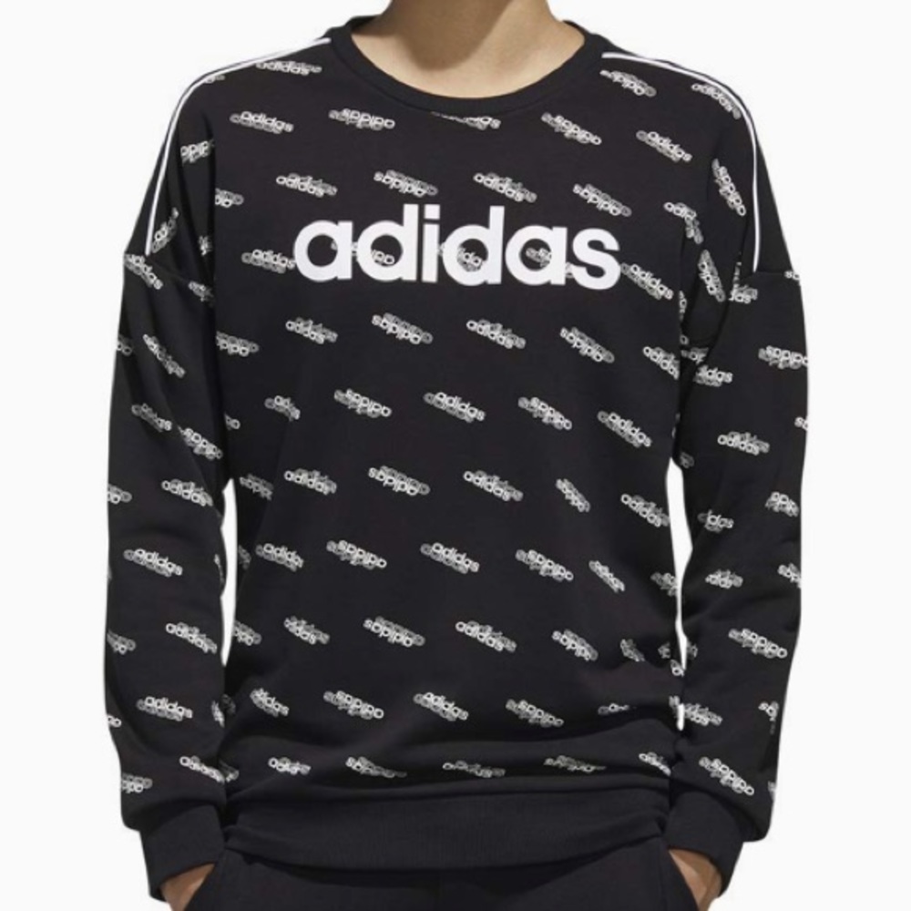 NEW ADIDAS Graphic Men’s Sweatshirt - Picture 10 of 16